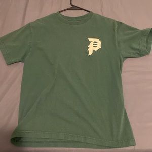 Primitive green/beige shirt medium